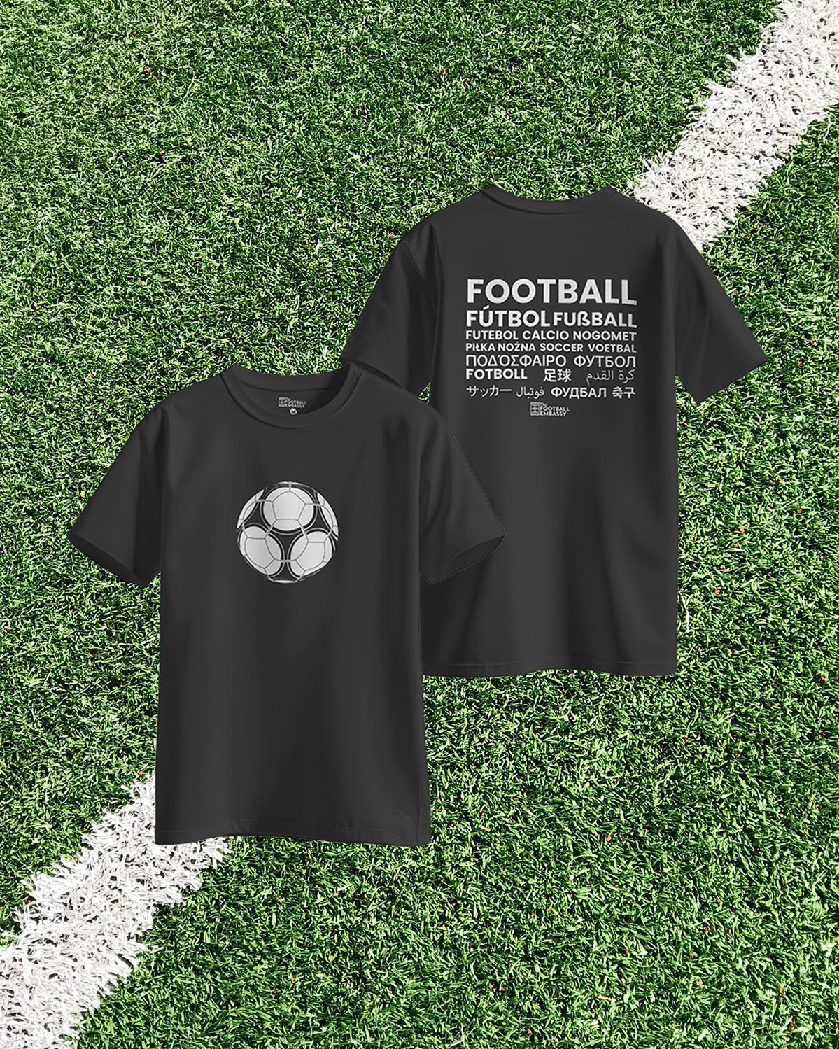 Universal Language Black Tee