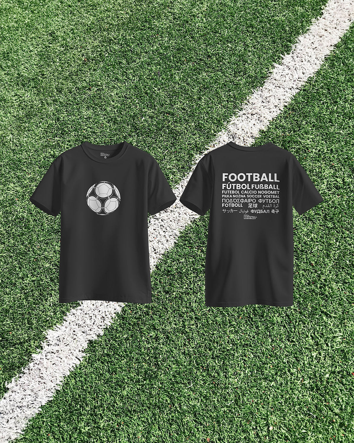 Universal Language Black Tee