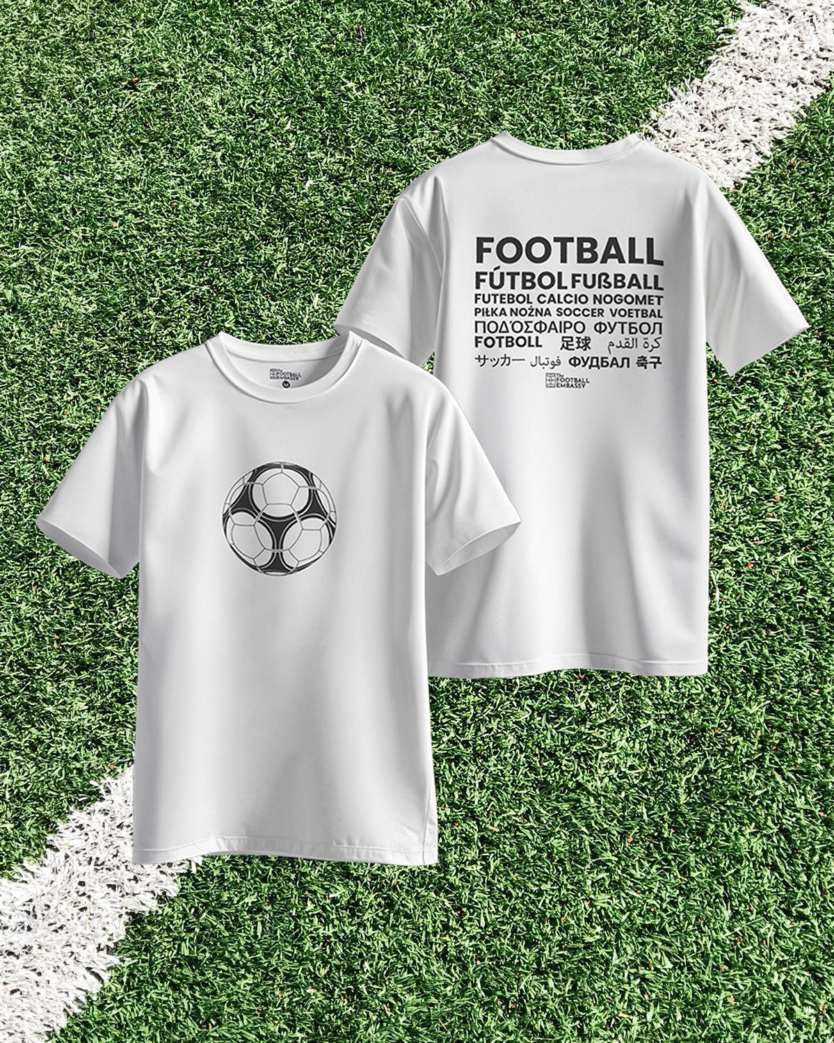 Universal Language White Tee