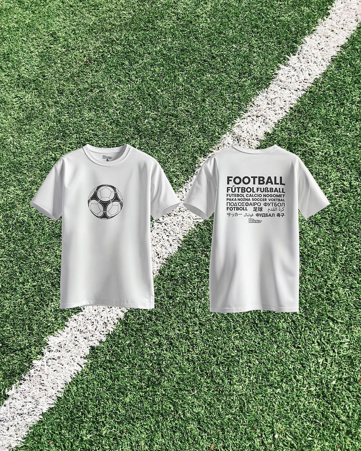 Universal Language White Tee