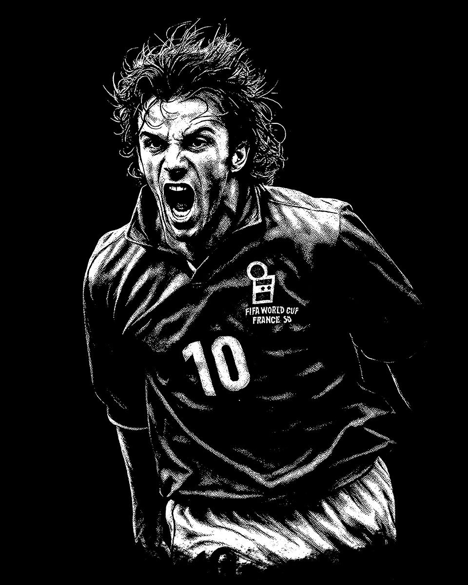 Del Piero Tee - Football Legends