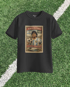 Maradona Vintage Stamp T-Shirt | Football Legends