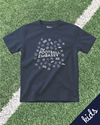 The Football Embassy Tee - Navy