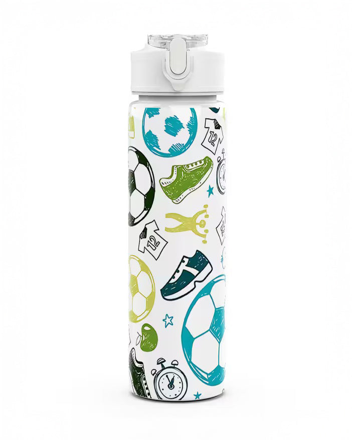Water Bottle - Football graphics 750ml