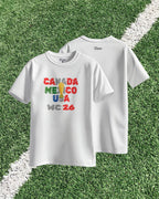 Host Nations White Tee - WC 2026