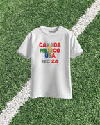 Host Nations White Tee - WC 2026