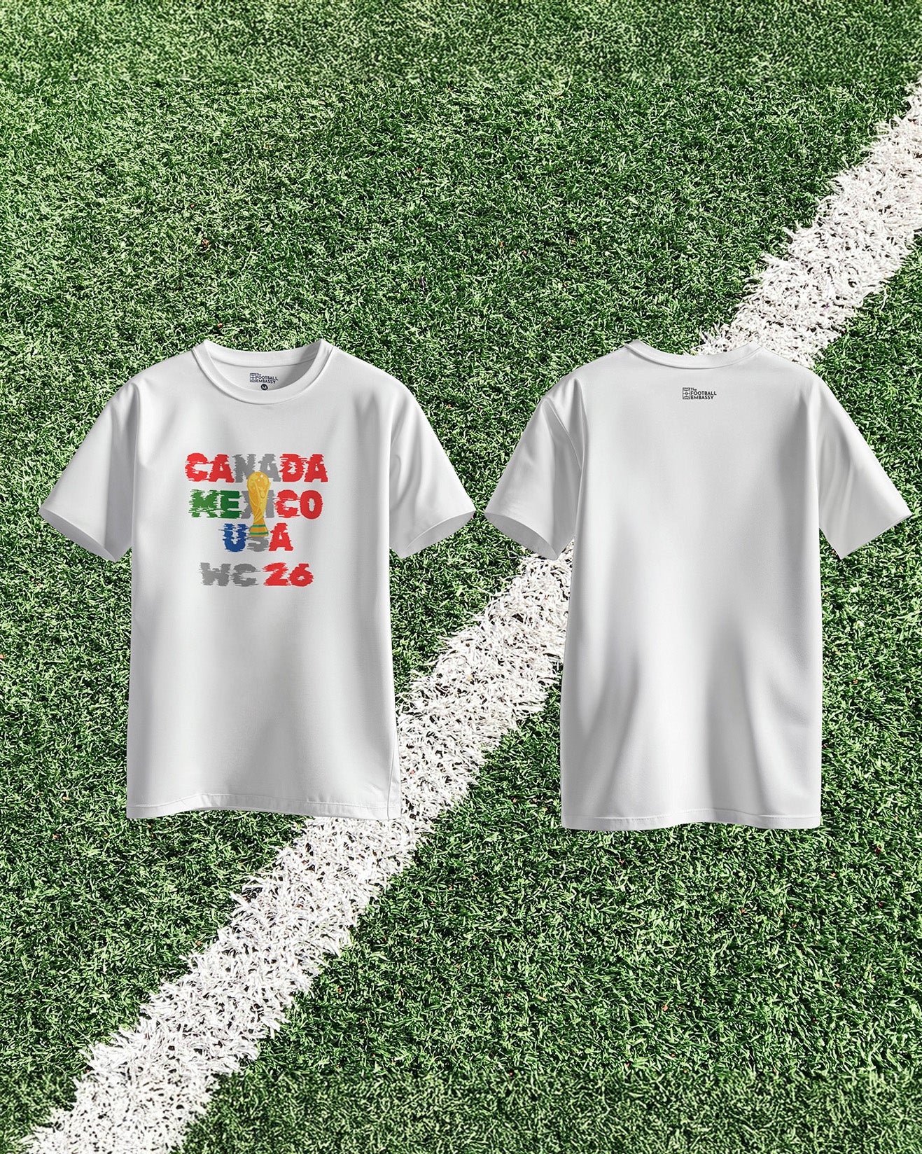 Host Nations White Tee - WC 2026