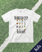 Classic World Cup Mascots Collection Kids Tee