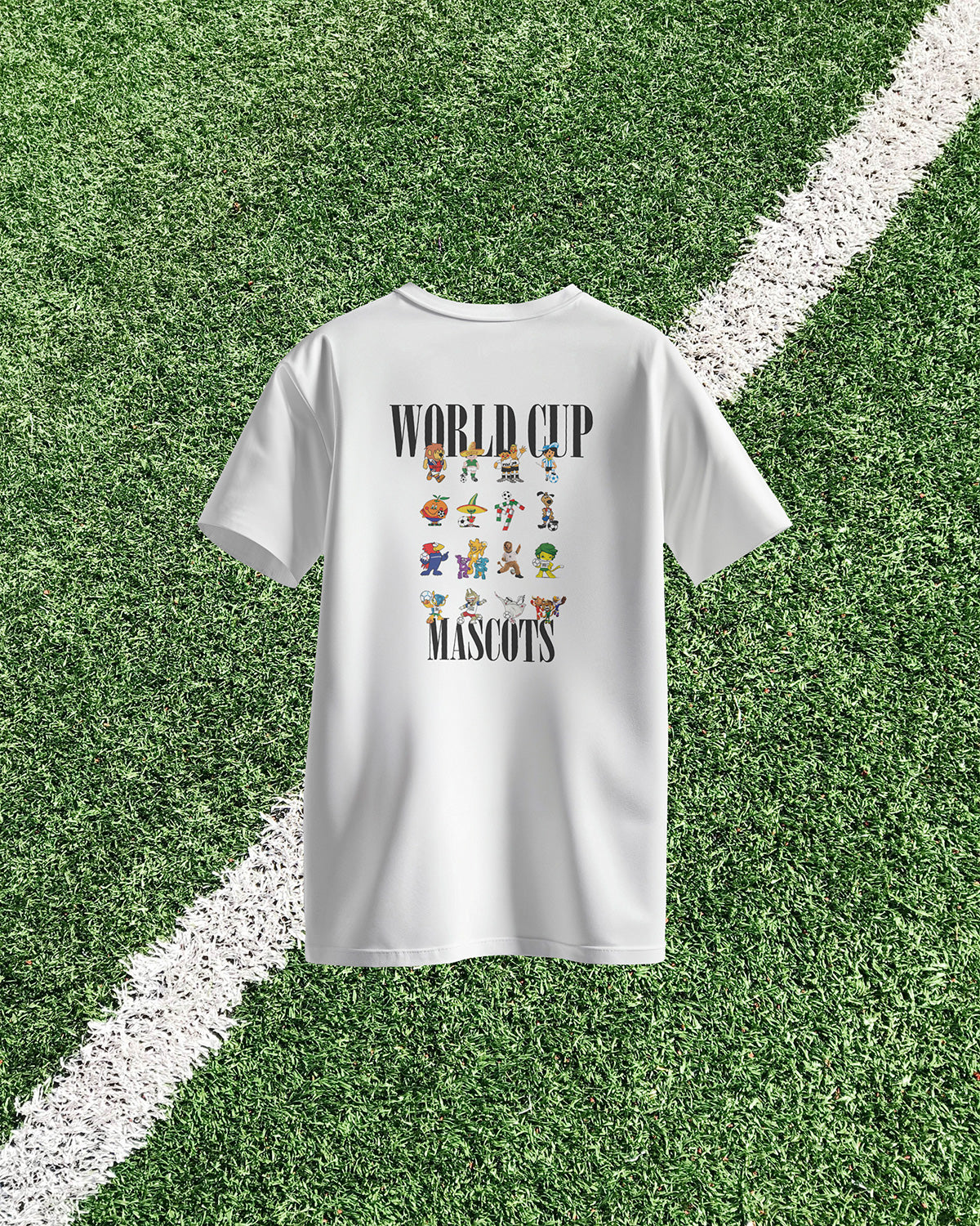 Classic World Cup Mascots Collection Tee (Back design)