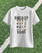 Classic World Cup Mascots Collection Tee (Front design)