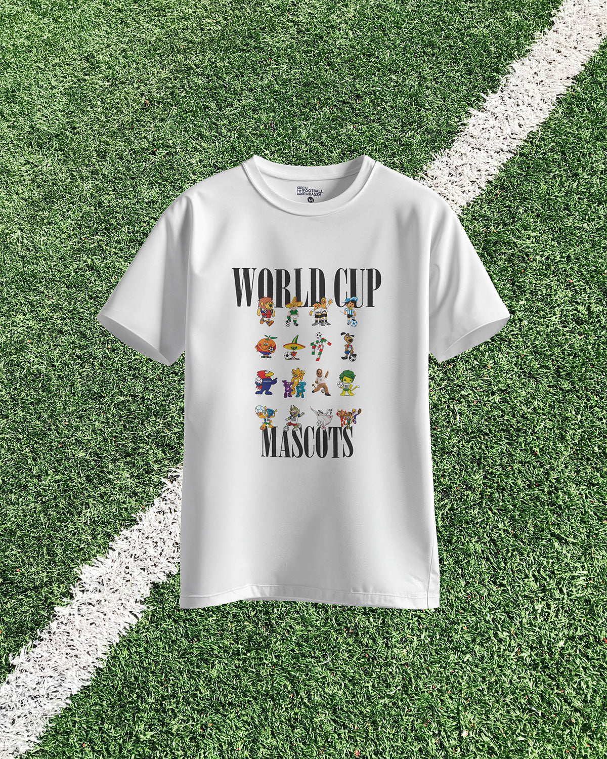 Classic World Cup Mascots Collection Tee (Front design)