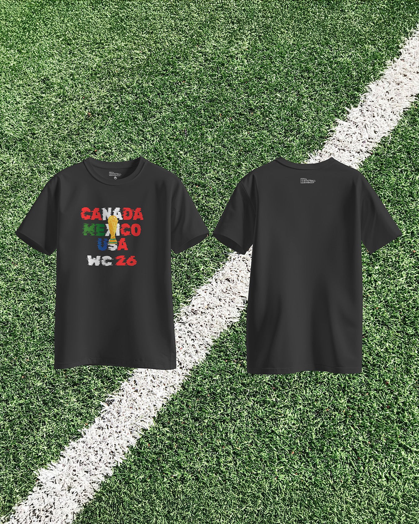 Host Nations Black Tee - WC 2026