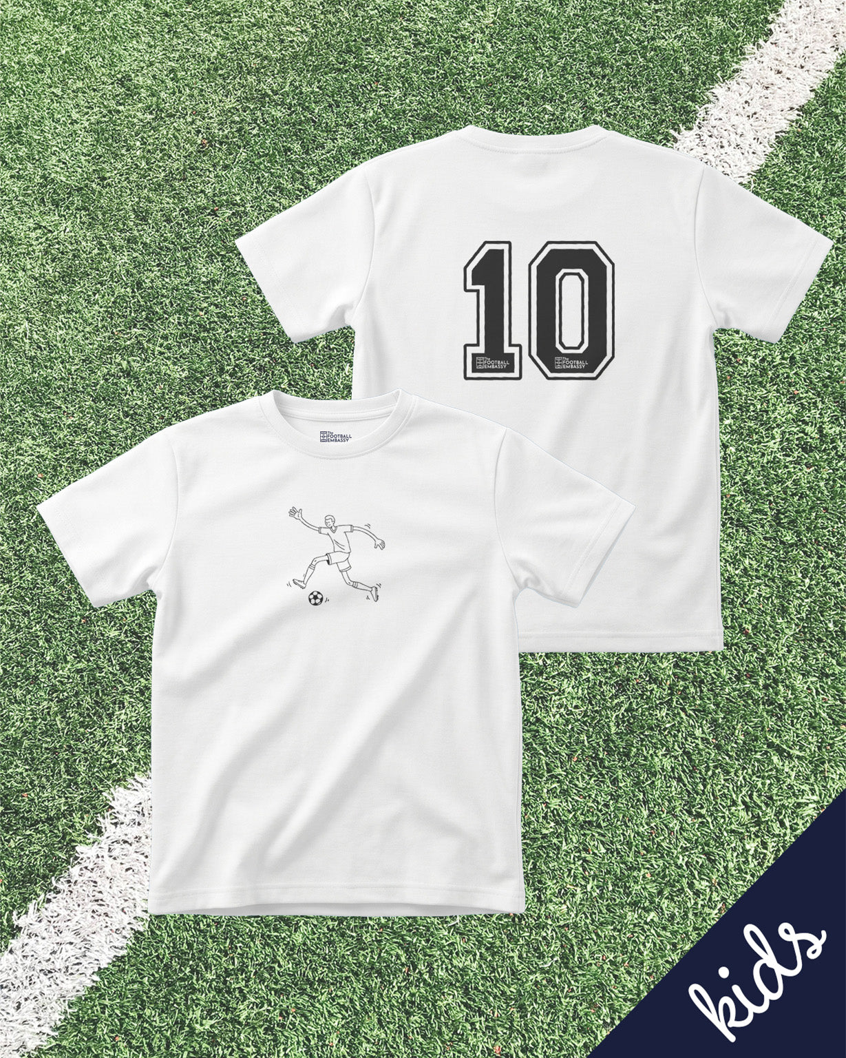 Kids Number 10 Tee